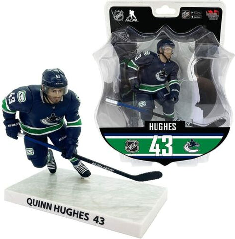 Quinn Hughes Vancouver Canucks Unsigned Imports Dragon 6" Player Figure
